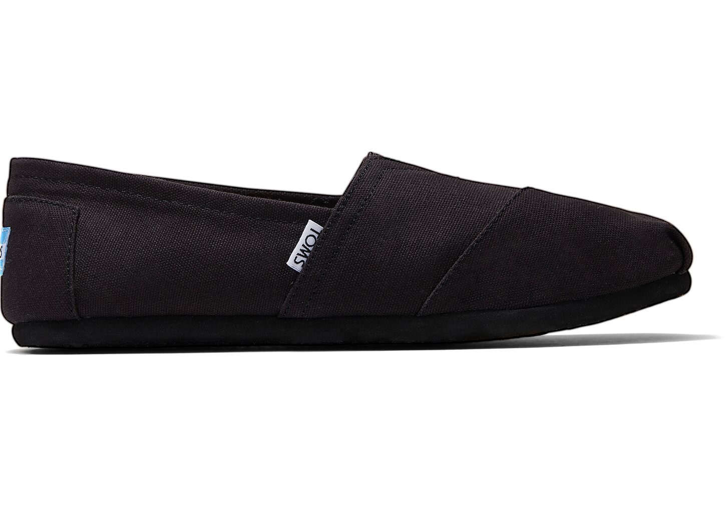 Toms Classics - Mens Alpargata Espadrilles - Black - NZ - 526381KWS